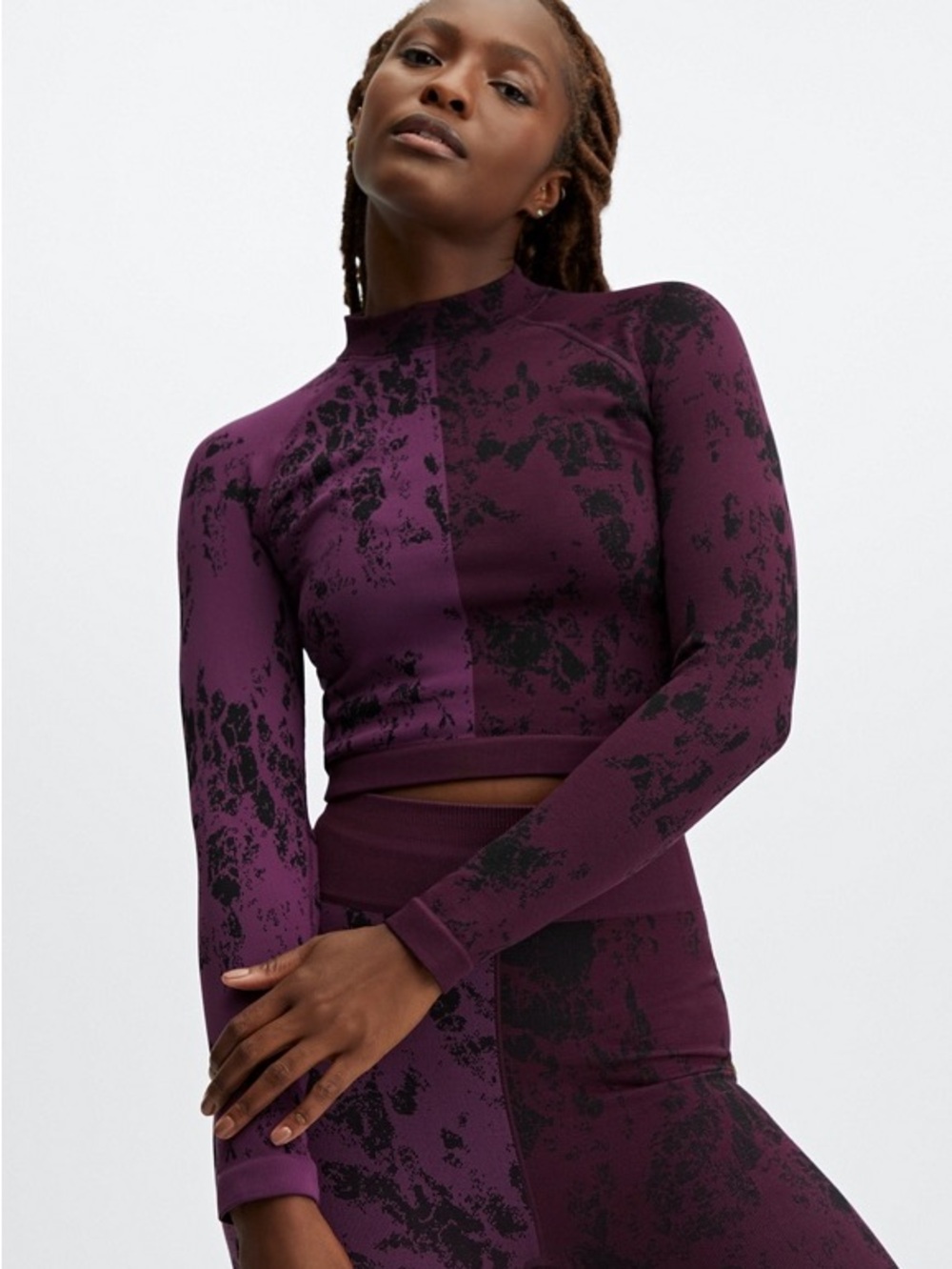 Fabletics Courtney Seamless Crop Top